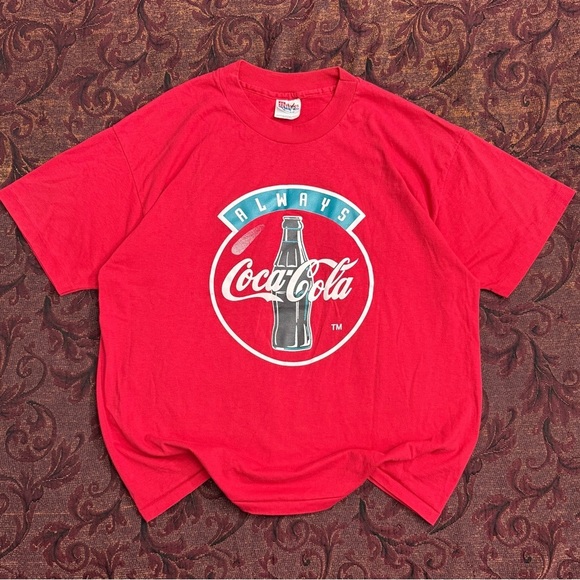 Hanes Other - 90s Coca Cola Single Stitch Tee